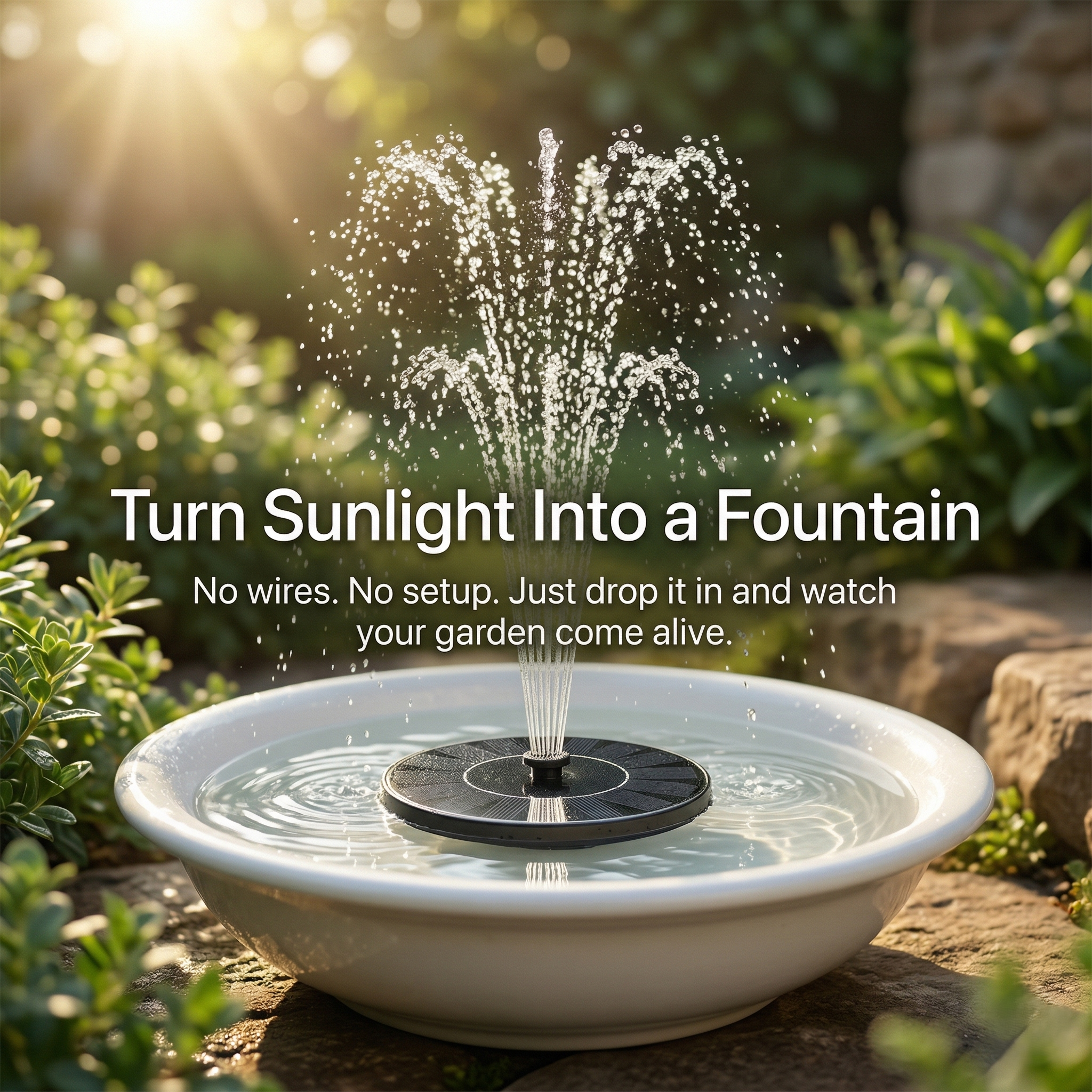 AquaFlow 8-in-1 Fountain Nozzle Kit