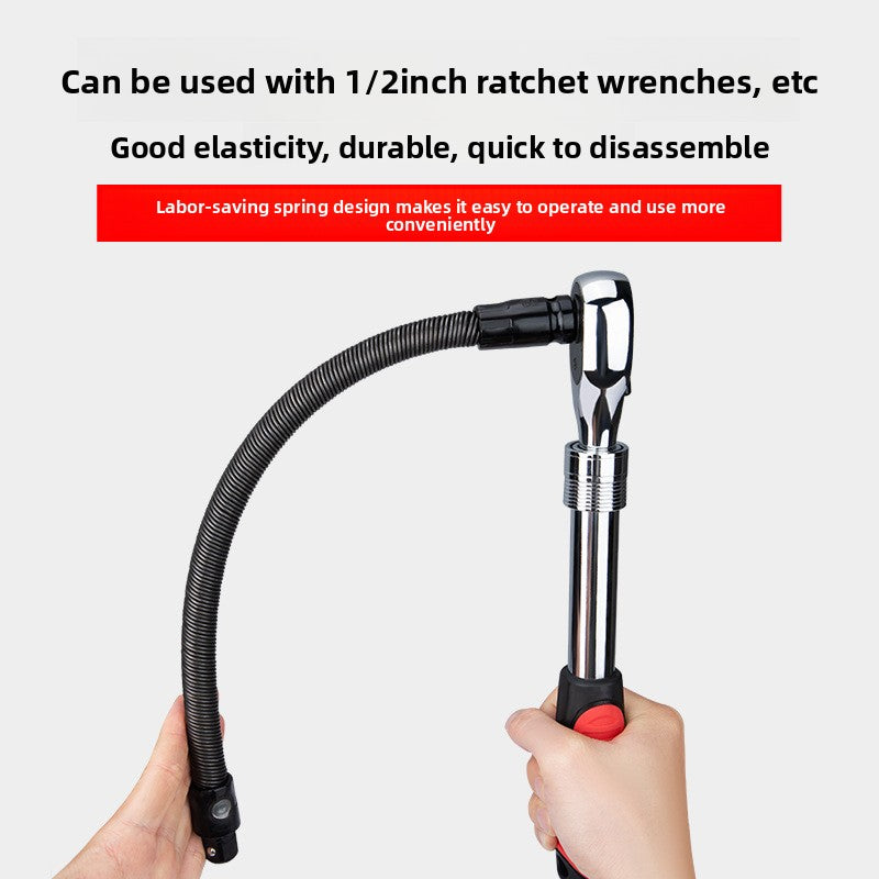 Flexible Shaft Connecting Rod Adapter for Electric Wrench